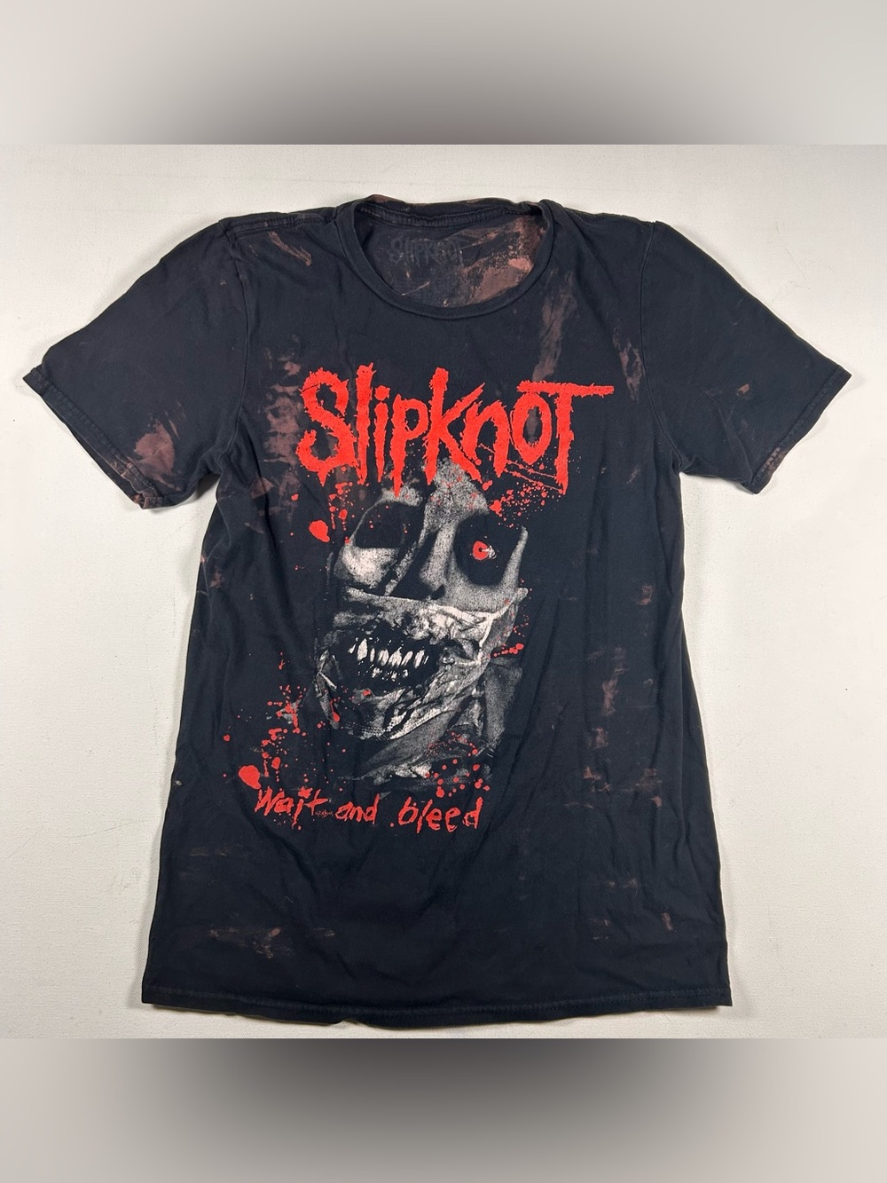 SLIPKNOT Band Logo Licensed Nu Metal Shirt 2021 Mens SMALL Bravado Wait & Bleed